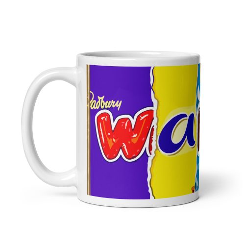 Rude Chocolate Wrapper Mug Wanker Mug