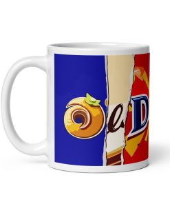 Rude Chocolate Wrapper Mug Old Fart Mug