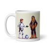 Space Wars Pixel Art Mug Han Solo Chewbacca R2D2 Mug