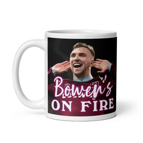 Jarrod Bowen Mug – Bowen’s On Fire West Ham Mug