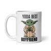 Yoda Best Boyfriend Mug Yoda Best Mug Space Wars Valentines Day Gift