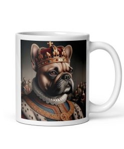 French Bulldog Dog King Henry 8th Mug Gift