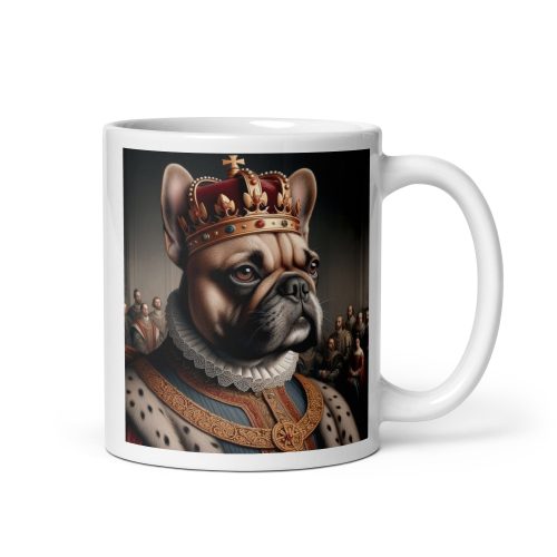 French Bulldog Dog King Henry 8th Mug Gift