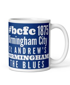 1875 Birmingham City Mug The Blues St Andrew’s Gift Mug