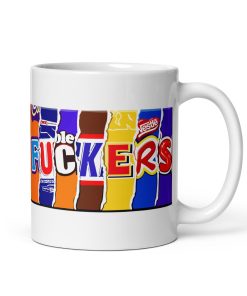 Rude Chocolate Wrapper Mug Fuckers Mug