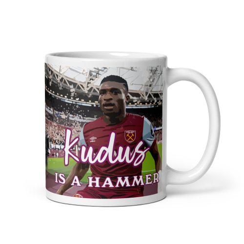 Mohammed Kudus West Ham Mug – Kudus Is A Hammer
