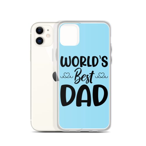 World’s Best Dad Clear Case for iPhone® Dad Birthday Father’s Day