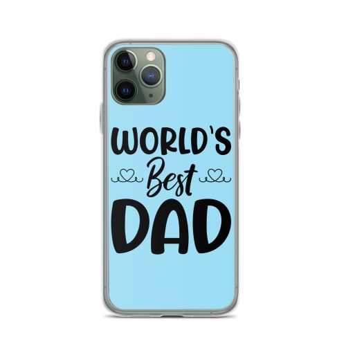 World’s Best Dad Clear Case for iPhone® Dad Birthday Father’s Day