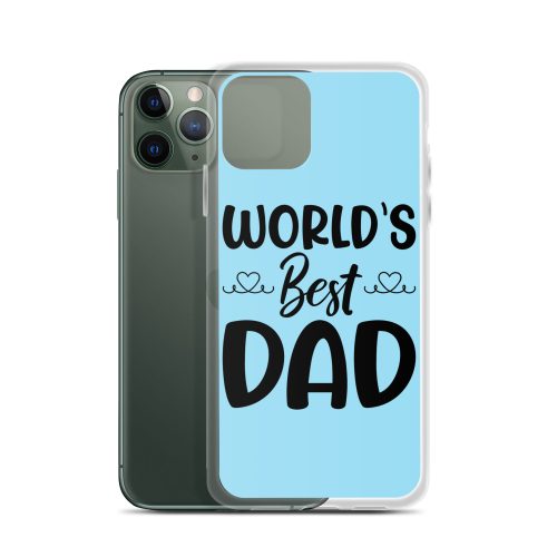 World’s Best Dad Clear Case for iPhone® Dad Birthday Father’s Day