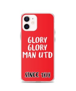 Glory Glory Man United Since 1878 iPhone phone case