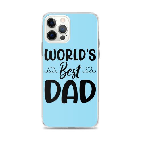 World’s Best Dad Clear Case for iPhone® Dad Birthday Father’s Day