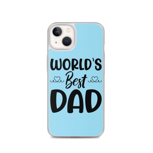 World’s Best Dad Clear Case for iPhone® Dad Birthday Father’s Day