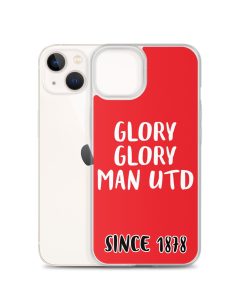 Glory Glory Man United Since 1878 iPhone phone case