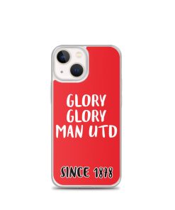 Glory Glory Man United Since 1878 iPhone phone case