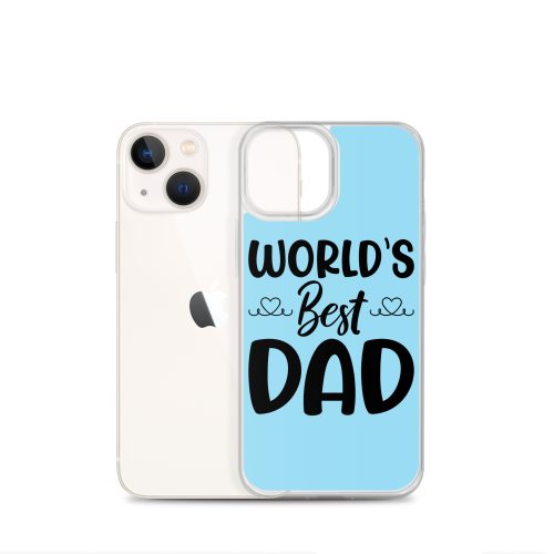World’s Best Dad Clear Case for iPhone® Dad Birthday Father’s Day