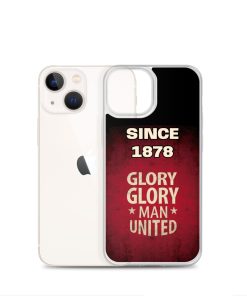 Since 1878 Glory Glory Man United iPhone case