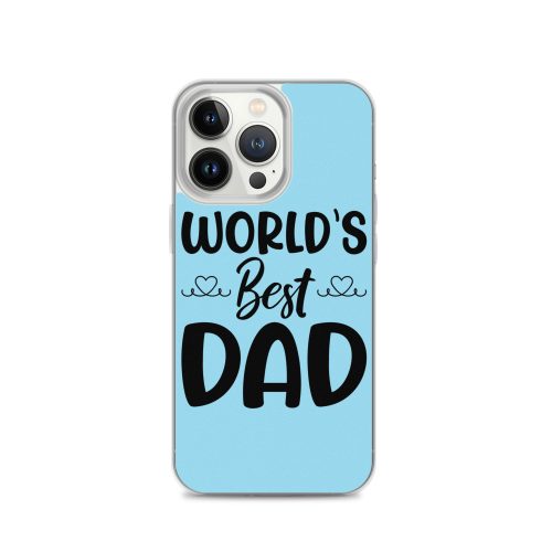 World’s Best Dad Clear Case for iPhone® Dad Birthday Father’s Day