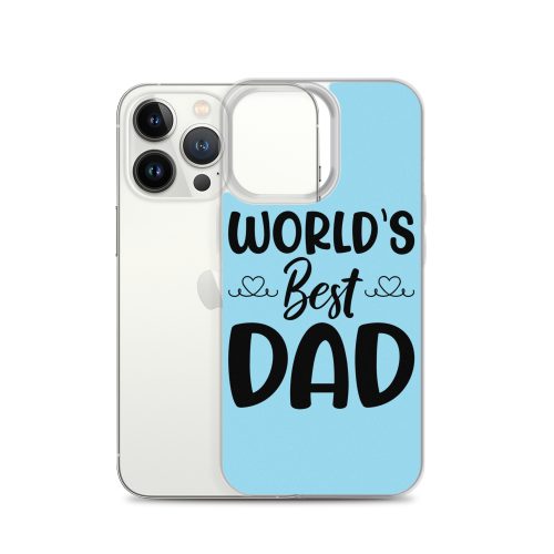 World’s Best Dad Clear Case for iPhone® Dad Birthday Father’s Day