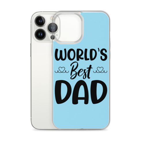 World’s Best Dad Clear Case for iPhone® Dad Birthday Father’s Day