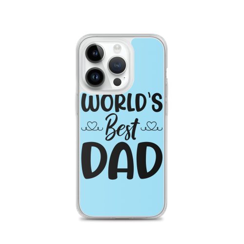 World’s Best Dad Clear Case for iPhone® Dad Birthday Father’s Day