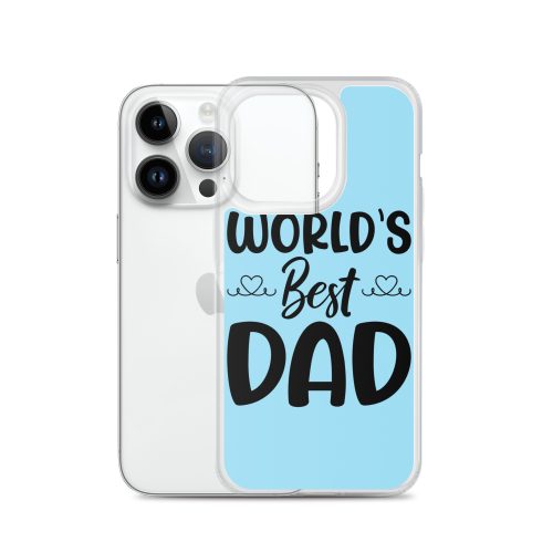 World’s Best Dad Clear Case for iPhone® Dad Birthday Father’s Day