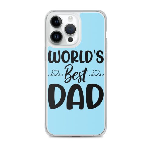 World’s Best Dad Clear Case for iPhone® Dad Birthday Father’s Day
