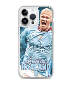 Erling Haaland Man City Phone Case for iPhone® Manchester City