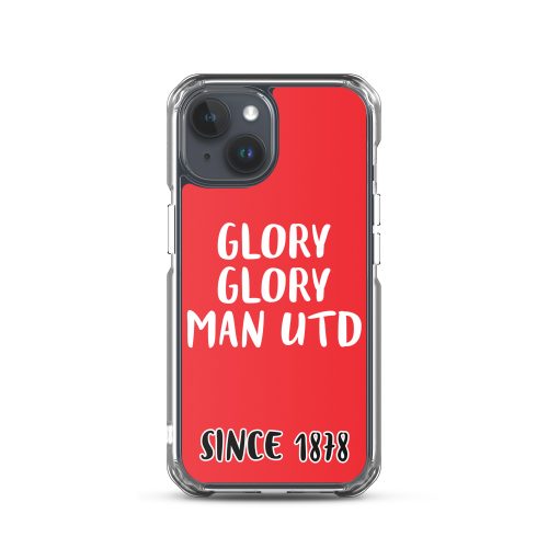 Glory Glory Man United Since 1878 iPhone phone case