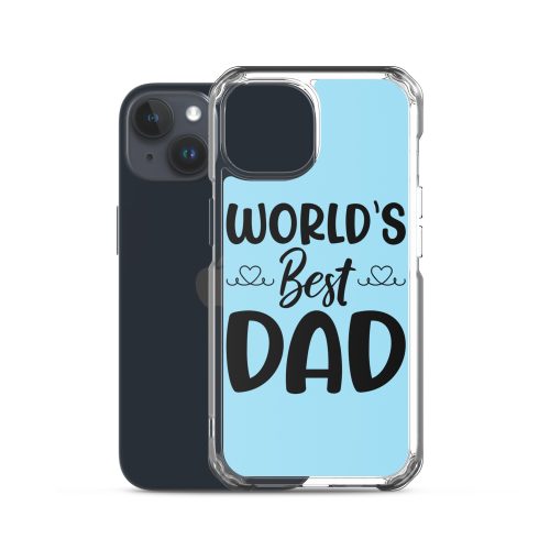 World’s Best Dad Clear Case for iPhone® Dad Birthday Father’s Day