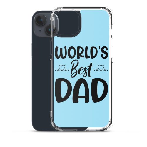World’s Best Dad Clear Case for iPhone® Dad Birthday Father’s Day