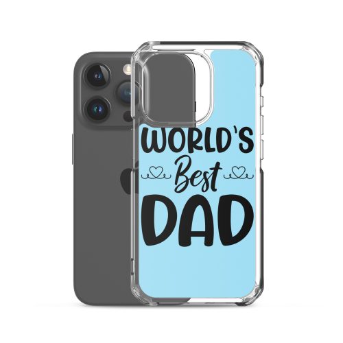 World’s Best Dad Clear Case for iPhone® Dad Birthday Father’s Day
