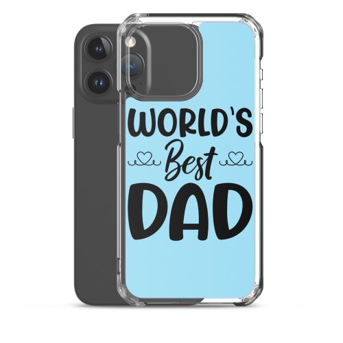 World’s Best Dad Clear Case for iPhone® Dad Birthday Father’s Day