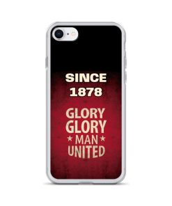 Since 1878 Glory Glory Man United iPhone case