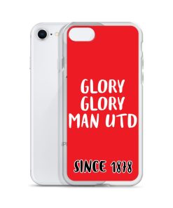 Glory Glory Man United Since 1878 iPhone phone case