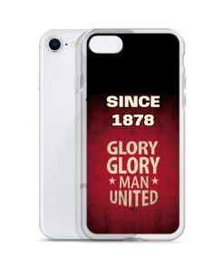 Since 1878 Glory Glory Man United iPhone case