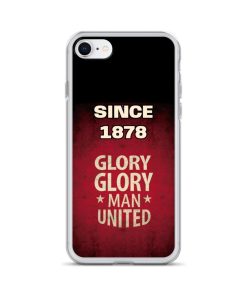 Since 1878 Glory Glory Man United iPhone case