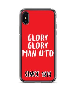Glory Glory Man United Since 1878 iPhone phone case