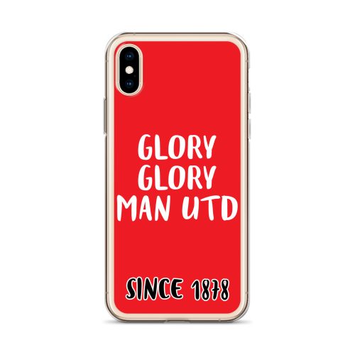Glory Glory Man United Since 1878 iPhone phone case