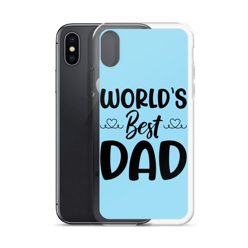 World’s Best Dad Clear Case for iPhone® Dad Birthday Father’s Day