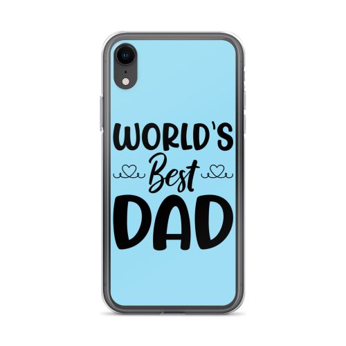 World’s Best Dad Clear Case for iPhone® Dad Birthday Father’s Day
