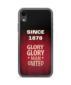 Since 1878 Glory Glory Man United iPhone case