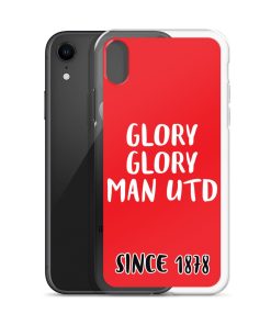 Glory Glory Man United Since 1878 iPhone phone case