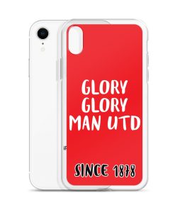 Glory Glory Man United Since 1878 iPhone phone case