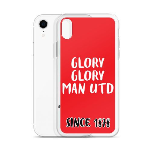 Glory Glory Man United Since 1878 iPhone phone case