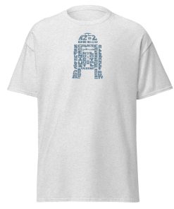 R2D2 T-shirt Space Wars Creative Typography T-shirt