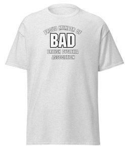BAD T-shirt British Dyslexia Association T-shirt