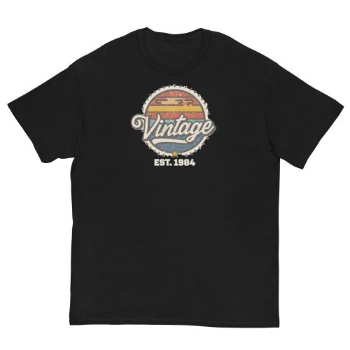 Vintage Est. 1984 T-shirt Men’s 40th Birthday Present T-shirt