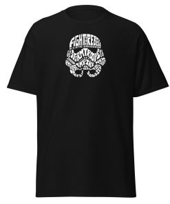Stormtrooper T-shirt Space Wars Creative Typography T-shirt