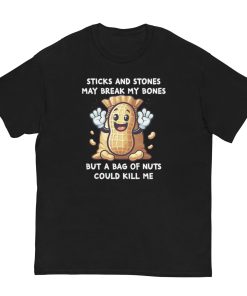 Fun Nut Allergy T-shirt Present for someone with a Nut Allergy