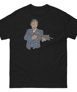 Mafia Calligram T-shirt Design